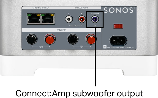 sonos connect amp equivalent
