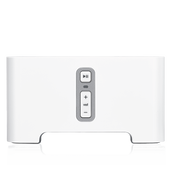 Sonos Connect front view with volume and play/pause buttons
