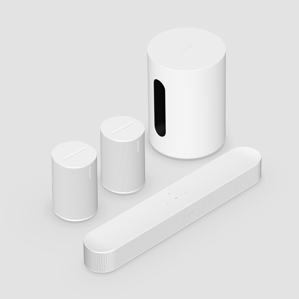 Immersive Set with Beam, Sub Mini, and Era 100 | Sonos