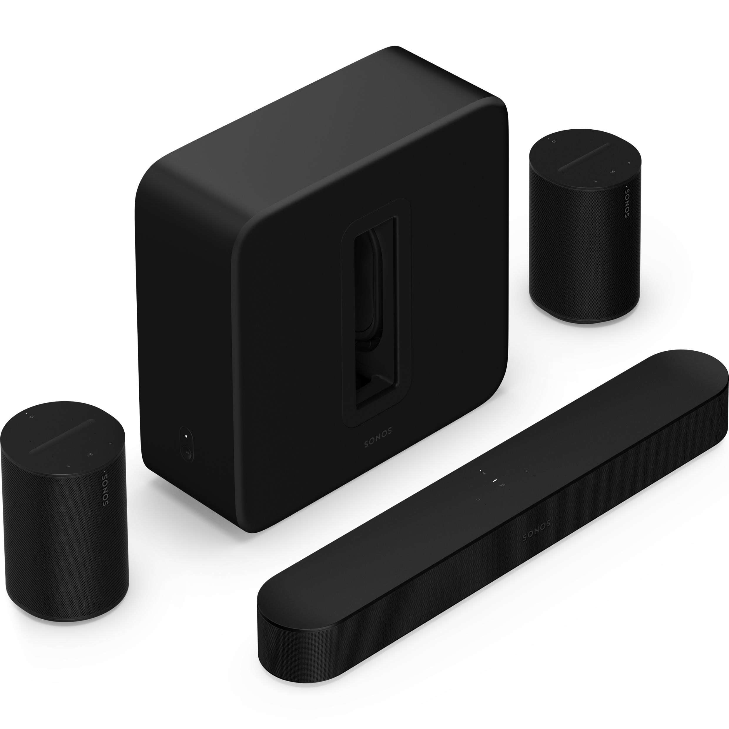 Set de sonido envolvente premium con Beam