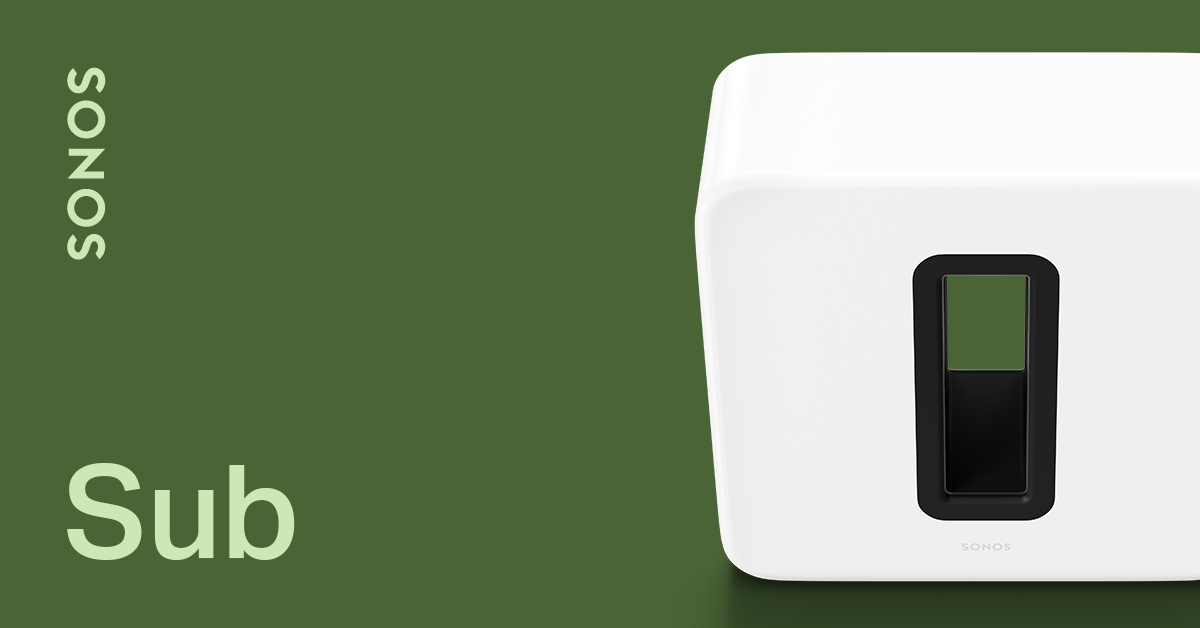 Sub The Wireless Subwoofer for Deep Bass Sonos