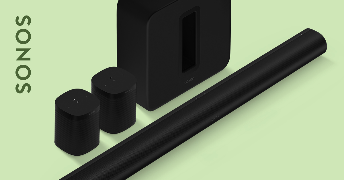 5.1.2 Surround Set with Sonos Arc, Sub, & One SL