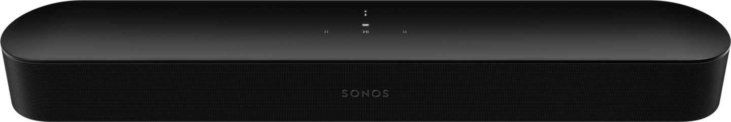 Sonos Beam (Gen 2) Soundbar with Voice Control Built-in - Black