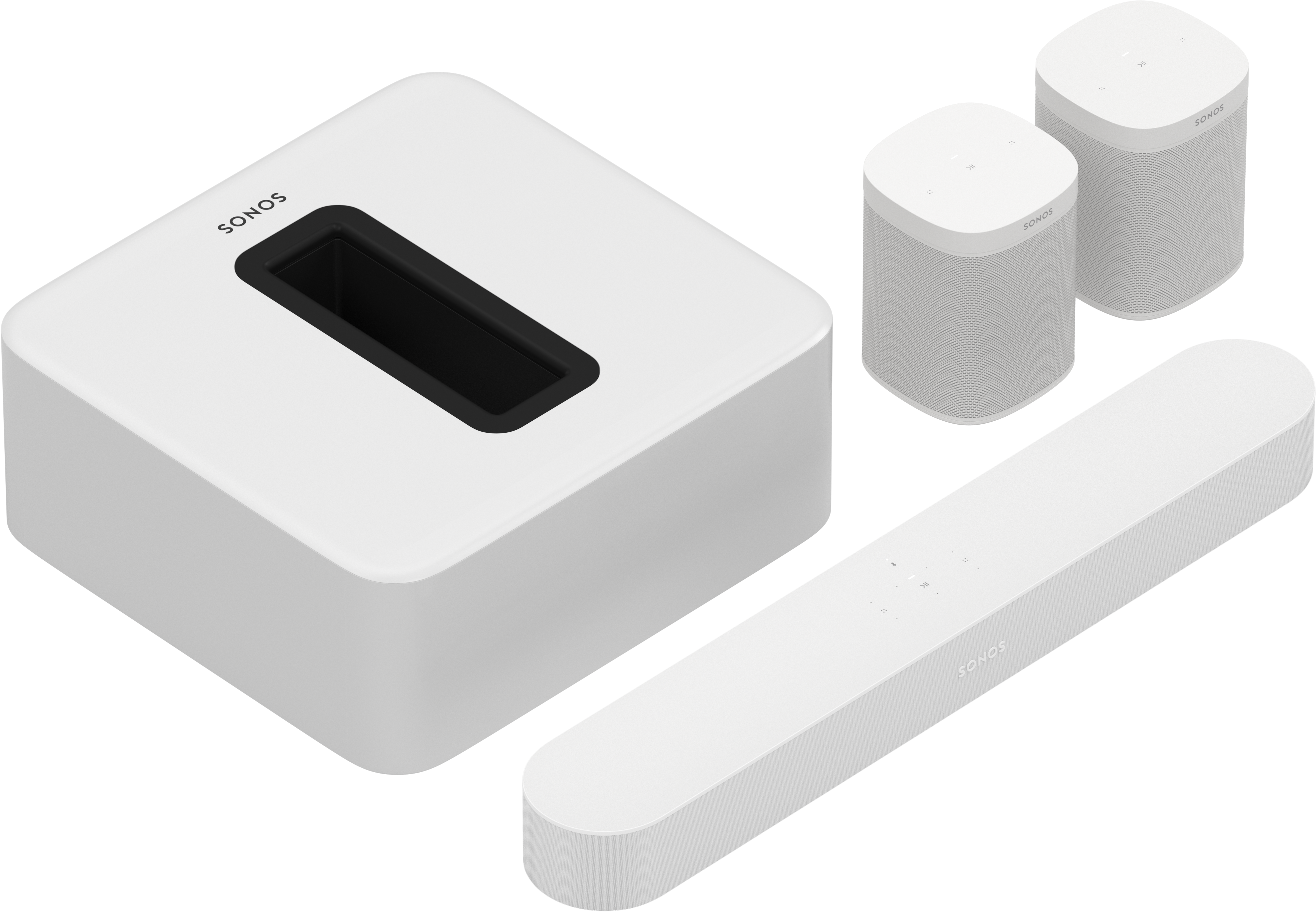5.1 Surround Set with Beam, Sub, & One SL | Sonos
