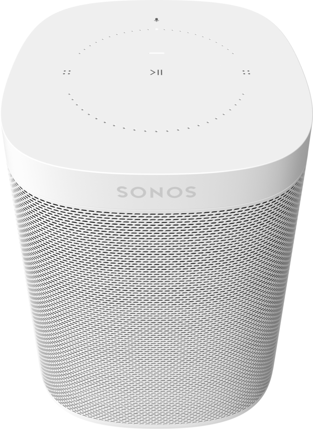 Sonos One (2nd Gen) Smart Speaker with Voice Control built-in - White