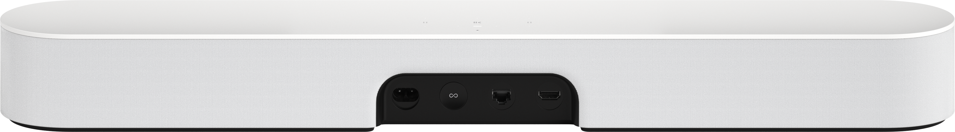 Beam: The Smart Soundbar for Your TV (White) | Sonos